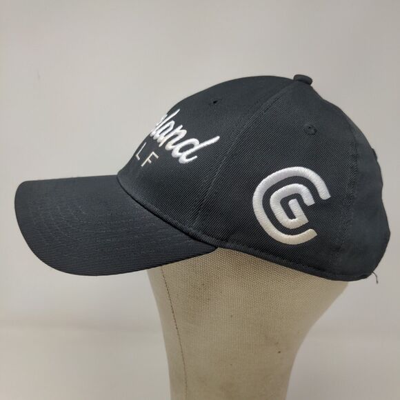 Cleveland Golf Men's Strapback Hat Black Adjustable Embroidered Logo - Picture 5 of 13